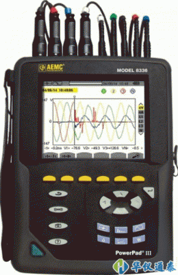 美國(guó)AEMC 8336三相電能質(zhì)量分析儀